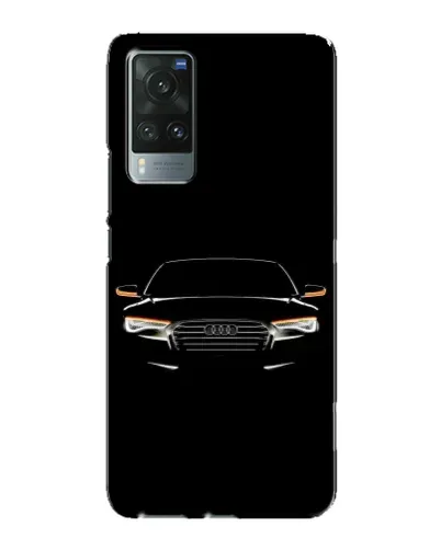 Чехол для Vivo X60 Pro с картинкой «Audi — ночной контур» Чехол для Vivo X60 Pro с картинкой «Audi — ночной контур»