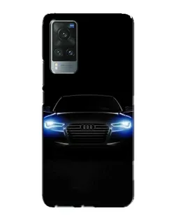 Чехол для Vivo X60 Pro с картинкой «Audi в неоне»