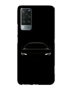 Чехол для Vivo X60 Pro с картинкой «Взгляд Audi в темноте»