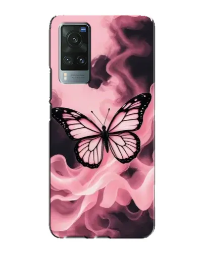 Чехол для Vivo X60 Pro с картинкой «Бабочка в дыму» Чехол для Vivo X60 Pro с картинкой «Бабочка в дыму»