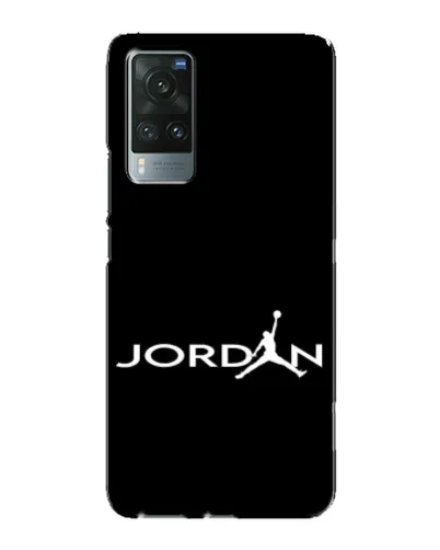 Чохол для Vivo X60 з картинкою «Jordan White Logo»