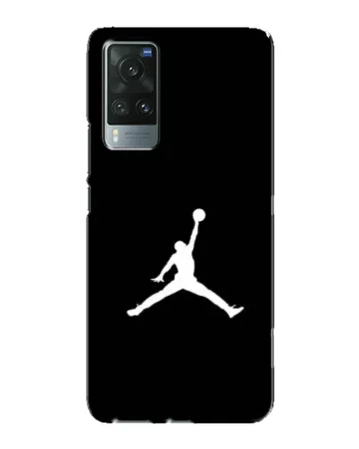 Чохол для Vivo X60 з картинкою «Jordan Silhouette»
