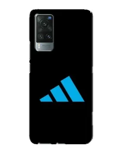 Чехол для Vivo X60 с картинкой «Adidas Cyan Logo»