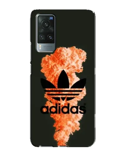 Чехол для Vivo X60 с картинкой «Оранжевый дым Adidas» Чехол для Vivo X60 с картинкой «Оранжевый дым Adidas»