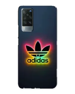 Чехол для Vivo X60 с картинкой «Неоновый Adidas»