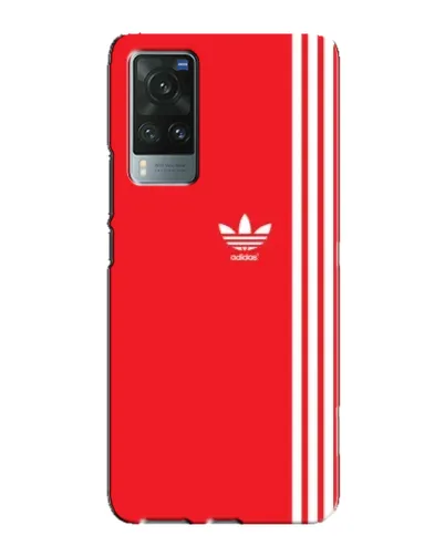 Чехол для Vivo X60 с картинкой «Красный минимализм Adidas» Чехол для Vivo X60 с картинкой «Красный минимализм Adidas»