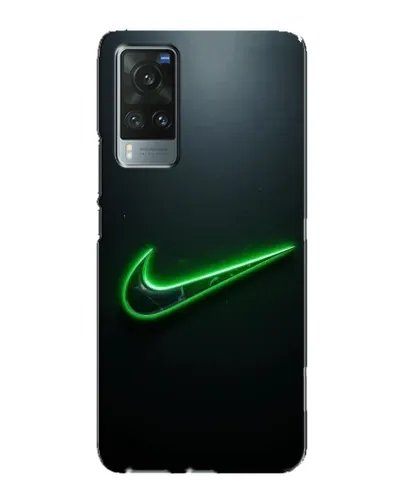 Чехол для Vivo X60 с картинкой «Неоновый контур Nike» Чехол для Vivo X60 с картинкой «Неоновый контур Nike»