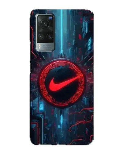 Чехол для Vivo X60 с картинкой «Техногенный стиль Nike» Чехол для Vivo X60 с картинкой «Техногенный стиль Nike»