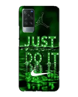Чехол для Vivo X60 с картинкой «Зеленый неоновый Nike» Чехол для Vivo X60 с картинкой «Зеленый неоновый Nike»