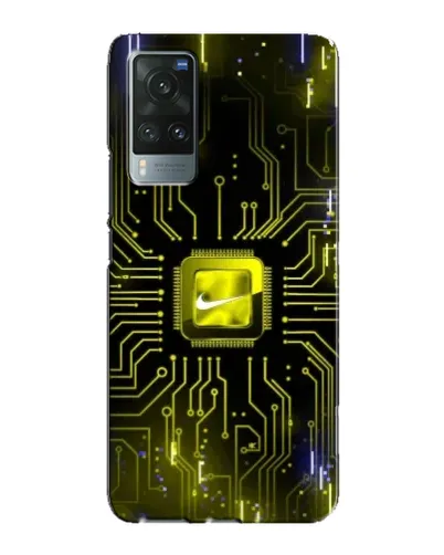 Чехол для Vivo X60 с картинкой «Nike — золотая искра» Чехол для Vivo X60 с картинкой «Nike — золотая искра»