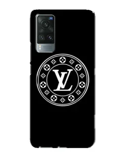 Чехол для Vivo X60 с картинкой «LV — печать стиля»