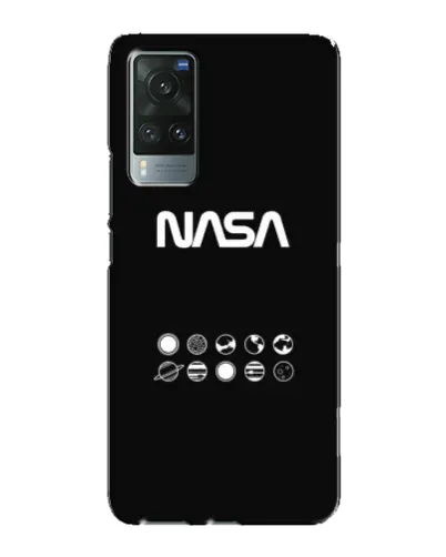 Чехол для Vivo X60 с картинкой «NASA — технический принт»