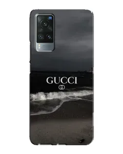 Чехол для Vivo X60 с картинкой «Gucci — морской прибой»