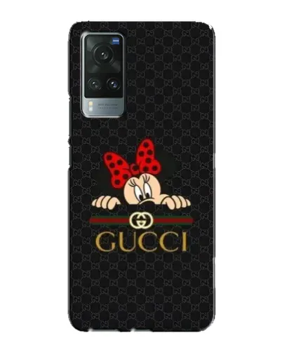 Чехол для Vivo X60 с картинкой «Минни Маус Gucci — черный» Чехол для Vivo X60 с картинкой «Минни Маус Gucci — черный»