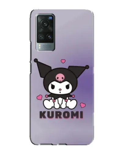 Чехол для Vivo X60 с картинкой «Kuromi — фиолетовый арт» Чехол для Vivo X60 с картинкой «Kuromi — фиолетовый арт»
