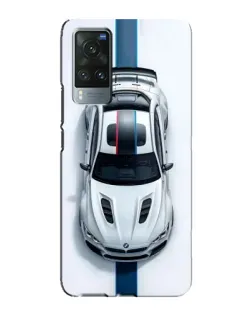 Чехол для Vivo X60 с картинкой «Вид сверху — BMW M» Чехол для Vivo X60 с картинкой «Вид сверху — BMW M»