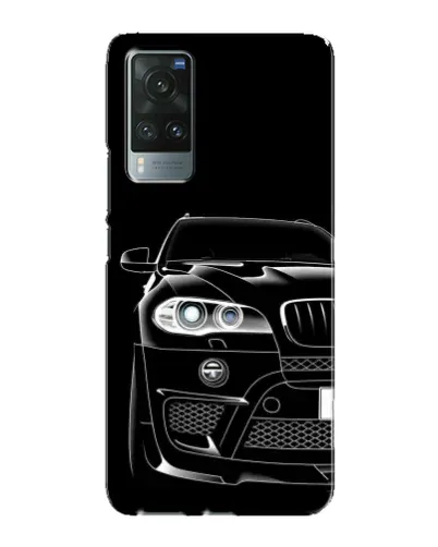 Чехол для Vivo X60 с картинкой «Темный силуэт BMW» Чехол для Vivo X60 с картинкой «Темный силуэт BMW»
