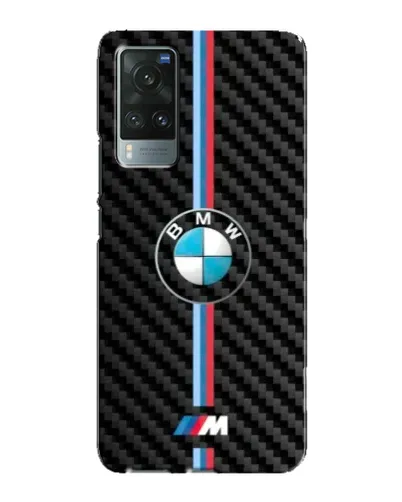 Чехол для Vivo X60 с картинкой «Эмблема BMW и карбон» Чехол для Vivo X60 с картинкой «Эмблема BMW и карбон»