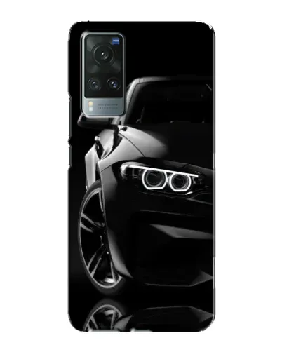 Чехол для Vivo X60 с картинкой «Черная BMW — профиль» Чехол для Vivo X60 с картинкой «Черная BMW — профиль»