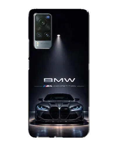Чехол для Vivo X60 с картинкой «BMW сквозь ночной город» Чехол для Vivo X60 с картинкой «BMW сквозь ночной город»
