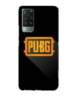 Чохол для Vivo X60 з картинкою «PUBG — рамка лого»