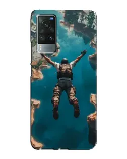Чохол для Vivo X60 з картинкою «PUBG — вільне падіння»