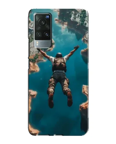 Чохол для Vivo X60 з картинкою «PUBG — вільне падіння»