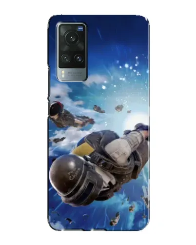 Чохол для Vivo X60 з картинкою «Десант PUBG — стрибок»