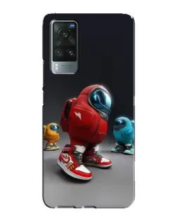 Чохол для Vivo X60 з картинкою «Among Us — 3D стиль»