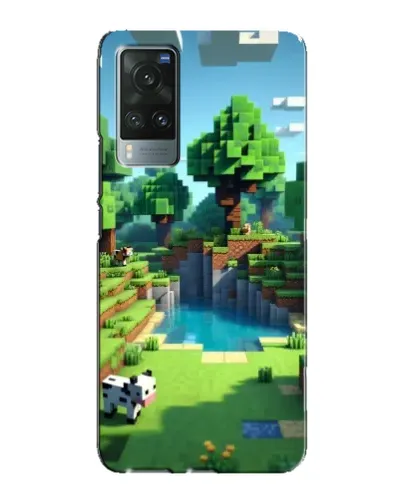 Чохол для Vivo X60 з картинкою «Minecraft літній день» Чохол для Vivo X60 з картинкою «Minecraft літній день»