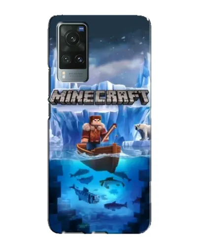 Чохол для Vivo X60 з картинкою «Minecraft льодянийсвіт» Чохол для Vivo X60 з картинкою «Minecraft льодянийсвіт»