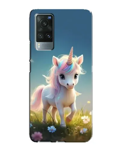 Чехол для Vivo X60 с картинкой «Единорог на поляне» Чехол для Vivo X60 с картинкой «Единорог на поляне»