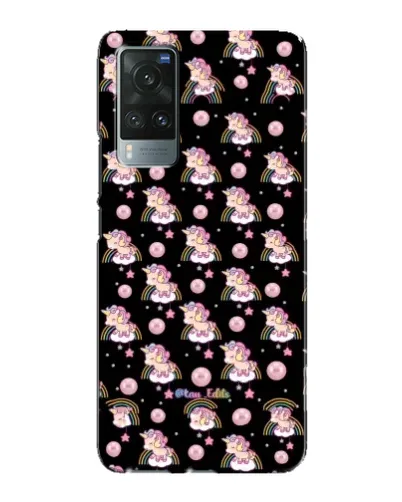 Чехол для Vivo X60 с картинкой «Magic Unicorn паттерн» Чехол для Vivo X60 с картинкой «Magic Unicorn паттерн»