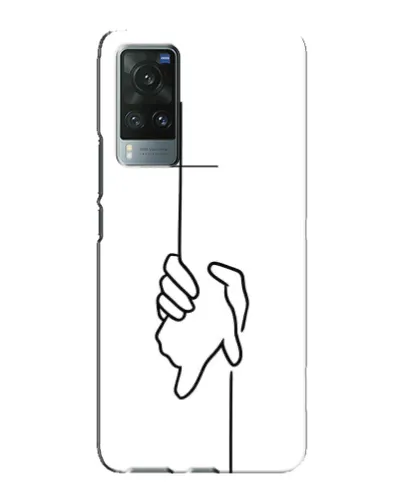 Чехол для Vivo X60 с картинкой «Рука держит» Чехол для Vivo X60 с картинкой «Рука держит»