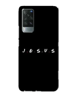 Чехол для Vivo X60 с картинкой «Точки веры J.E.S.U.S.»