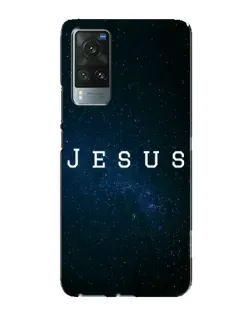Чехол для Vivo X60 с картинкой «Звездное небо Jesus»