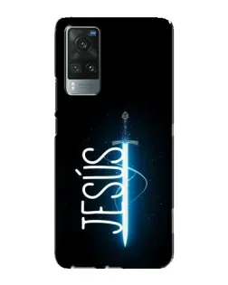 Чехол для Vivo X60 с картинкой «Меч Духа Jesus»