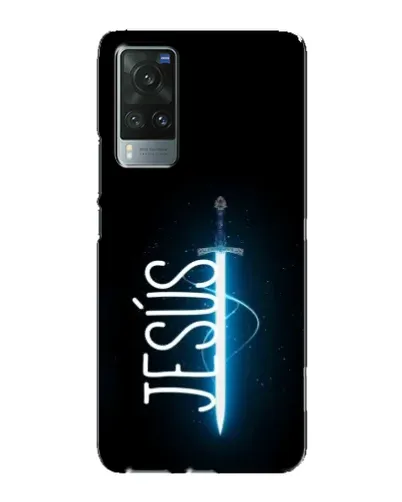 Чехол для Vivo X60 с картинкой «Меч Духа Jesus» Чехол для Vivo X60 с картинкой «Меч Духа Jesus»