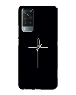 Чехол для Vivo X60 с картинкой «Тонкий крест» Чехол для Vivo X60 с картинкой «Тонкий крест»