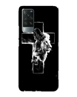 Чехол для Vivo X60 с картинкой «Сияющий крест Jesus» Чехол для Vivo X60 с картинкой «Сияющий крест Jesus»