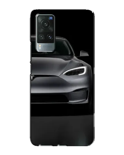 Чехол для Vivo X60 с картинкой «Tesla Model S Look»