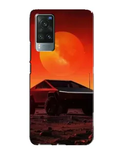 Чехол для Vivo X60 с картинкой «Cybertruck на Марсе» Чехол для Vivo X60 с картинкой «Cybertruck на Марсе»