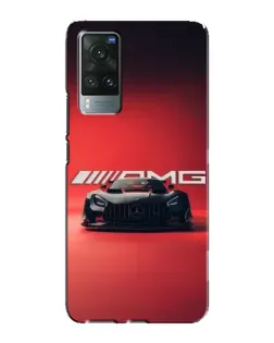 Чехол для Vivo X60 с картинкой «Mercedes AMG — красная линия»