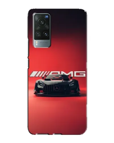 Чехол для Vivo X60 с картинкой «Mercedes AMG — красная линия»