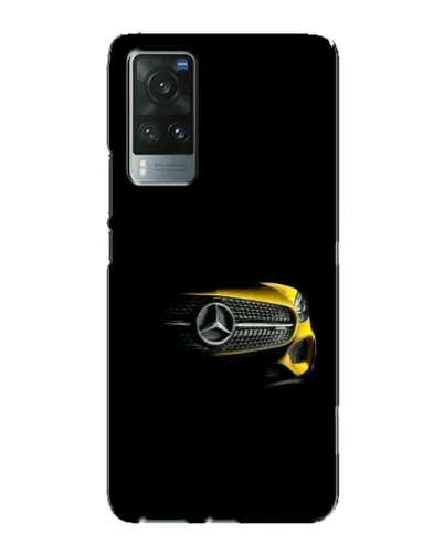 Чехол для Vivo X60 с картинкой «Mercedes — ретро стиль»