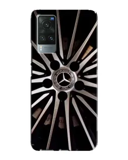 Чехол для Vivo X60 с картинкой «Диск Mercedes»