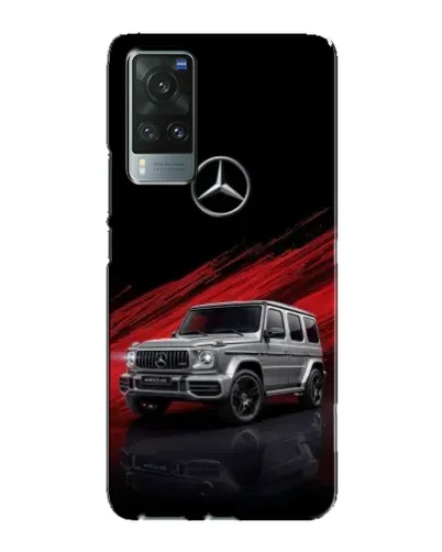 Чехол для Vivo X60 с картинкой «Mercedes G-Class красный»