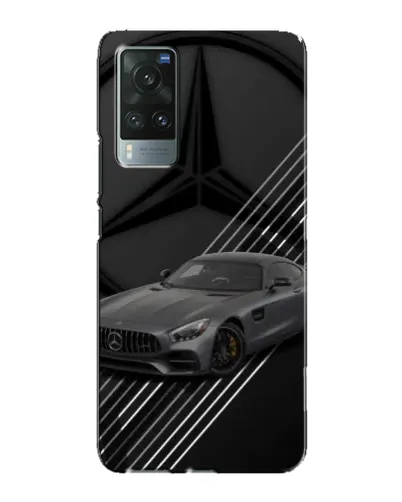 Чехол для Vivo X60 с картинкой «Mercedes AMG — графика»