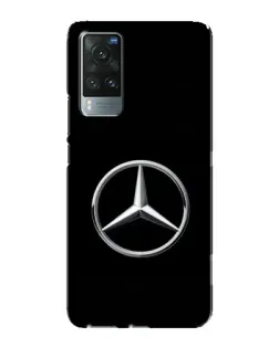 Чехол для Vivo X60 с картинкой «Mercedes классический лого»