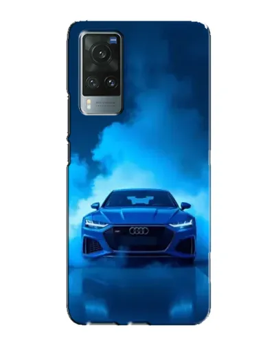 Чехол для Vivo X60 с картинкой «Audi — голубая энергия» Чехол для Vivo X60 с картинкой «Audi — голубая энергия»